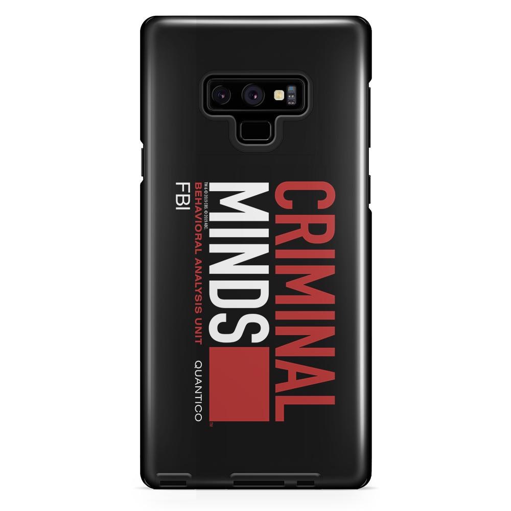 Criminal Minds BAU Quantico Tough Phone Case | Official CBS Entertainment Store