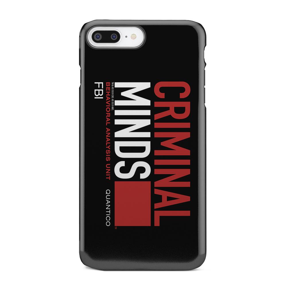 Criminal Minds BAU Quantico Tough Phone Case | Official CBS Entertainment Store