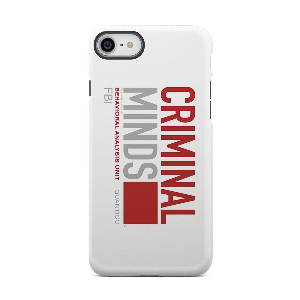 Criminal Minds BAU Quantico Tough Phone Case | Official CBS Entertainment Store