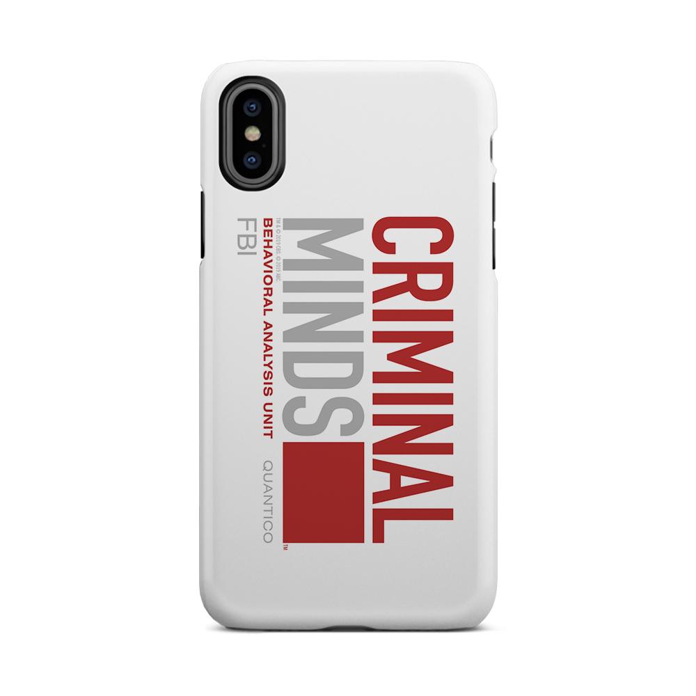 Criminal Minds BAU Quantico Tough Phone Case | Official CBS Entertainment Store
