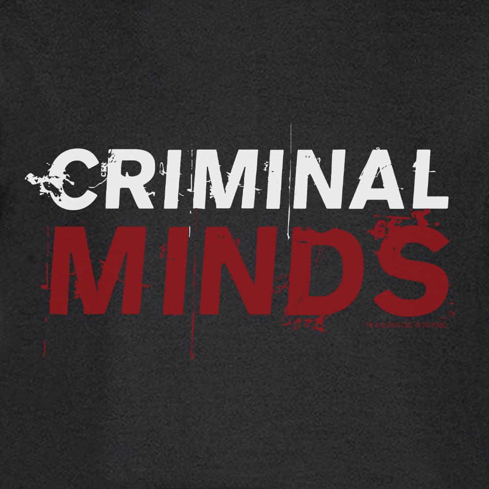 Criminal Minds Logo Lightweight Hooded Sweatshirt