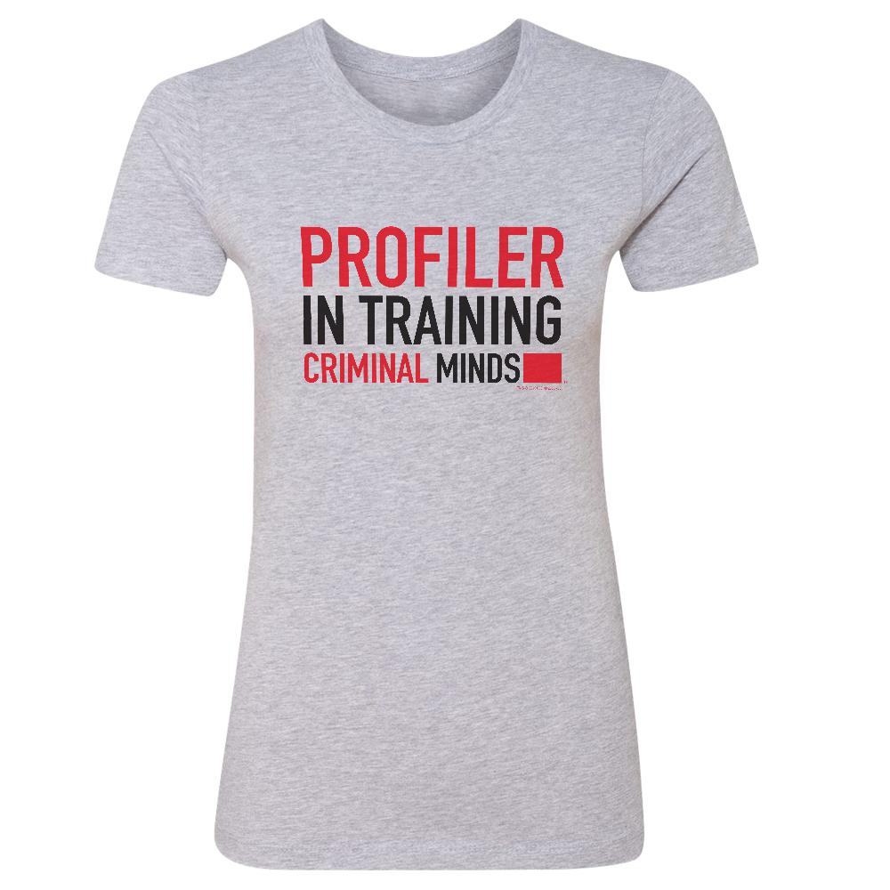 Criminal Minds Profiler In Training Women's Short Sleeve T-Shirt | Official CBS Entertainment Store