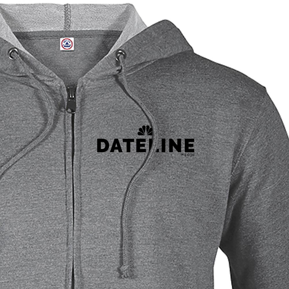 DATELINE Lightweight Zip Up Hooded Sweatshirt