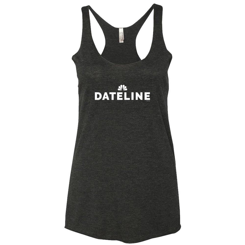 DATELINE Women's Tri-Blend Racerback Tank