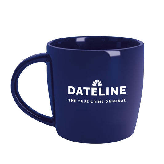 DATELINE The True Crime Original Navy Jumbo Mug