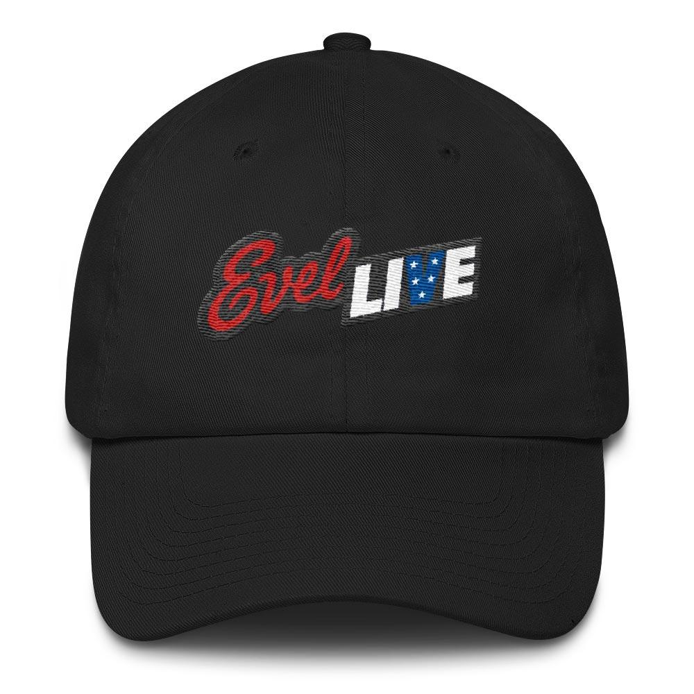 Evel Live Embroidered Hat