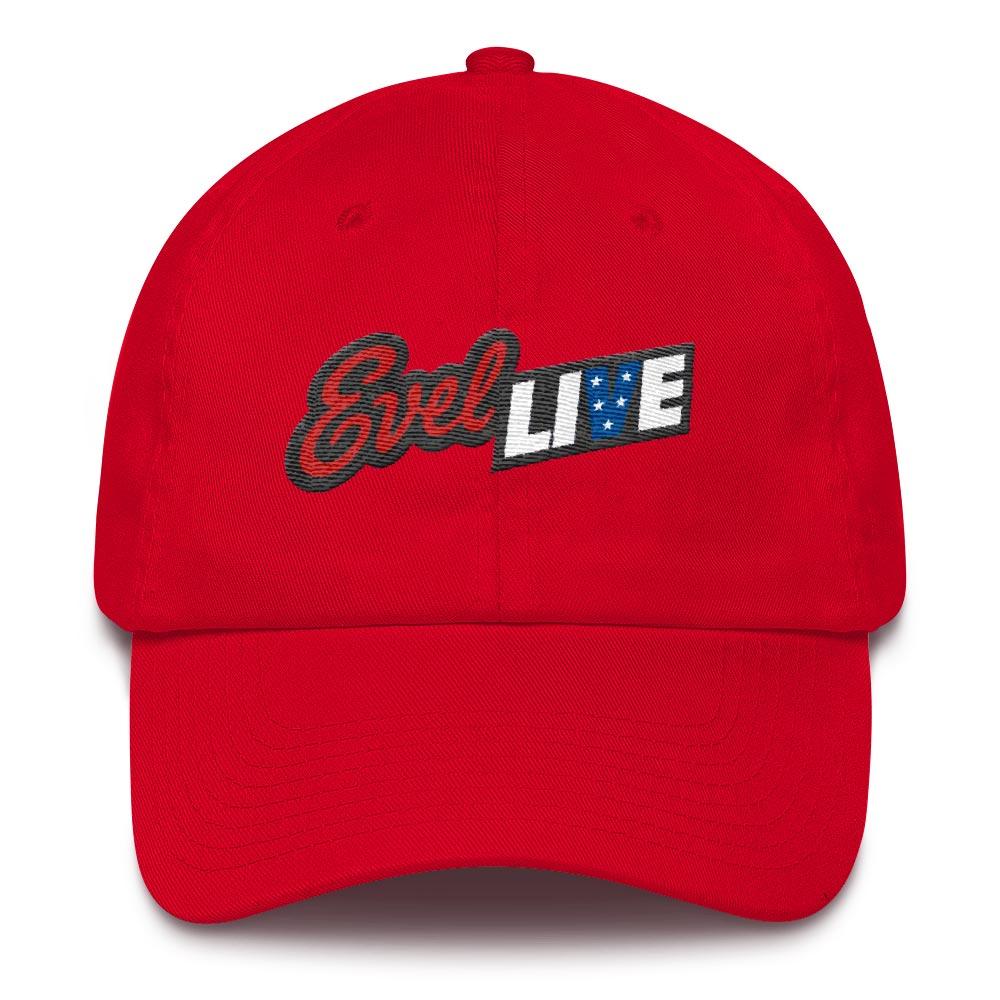 Evel Live Embroidered Hat