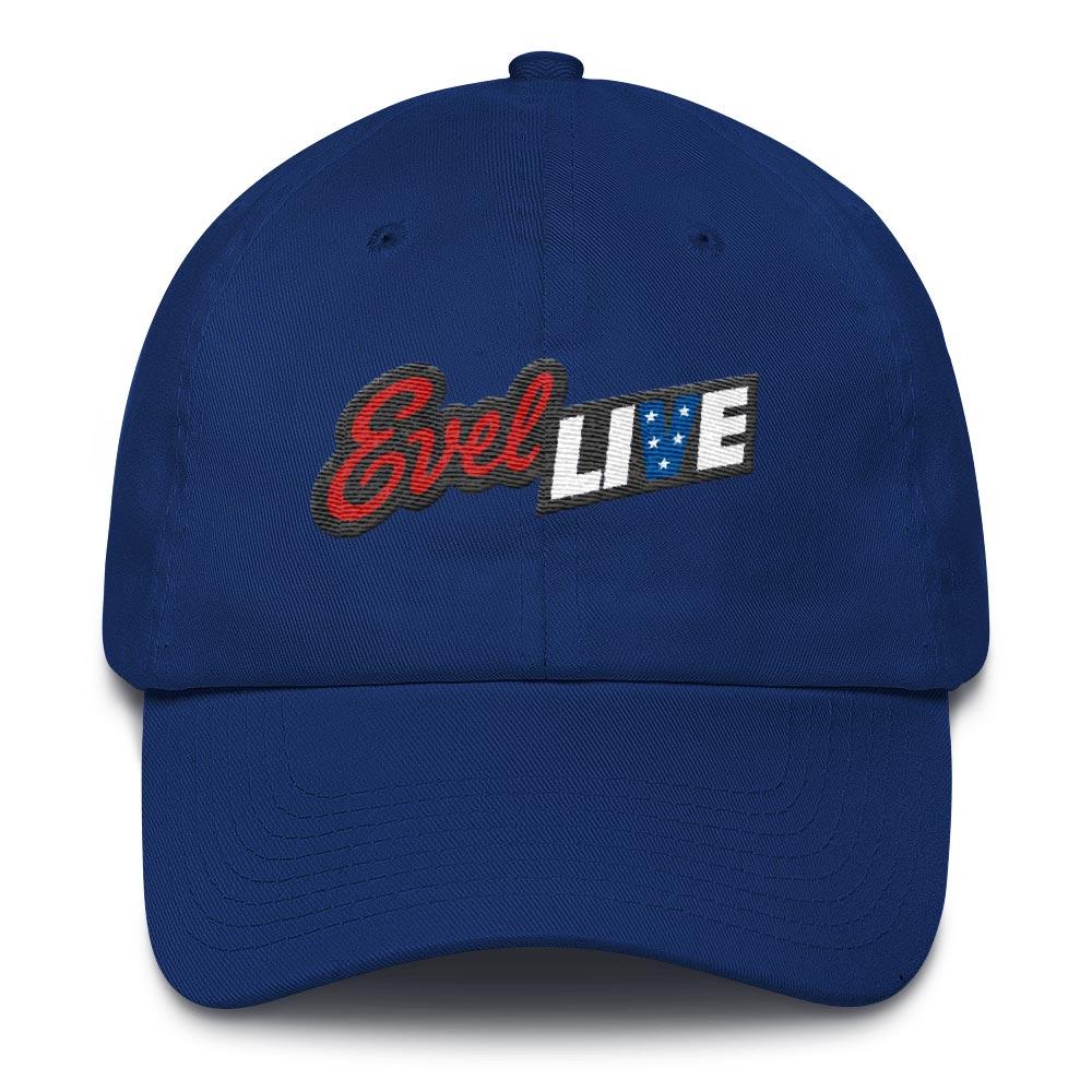 Evel Live Embroidered Hat