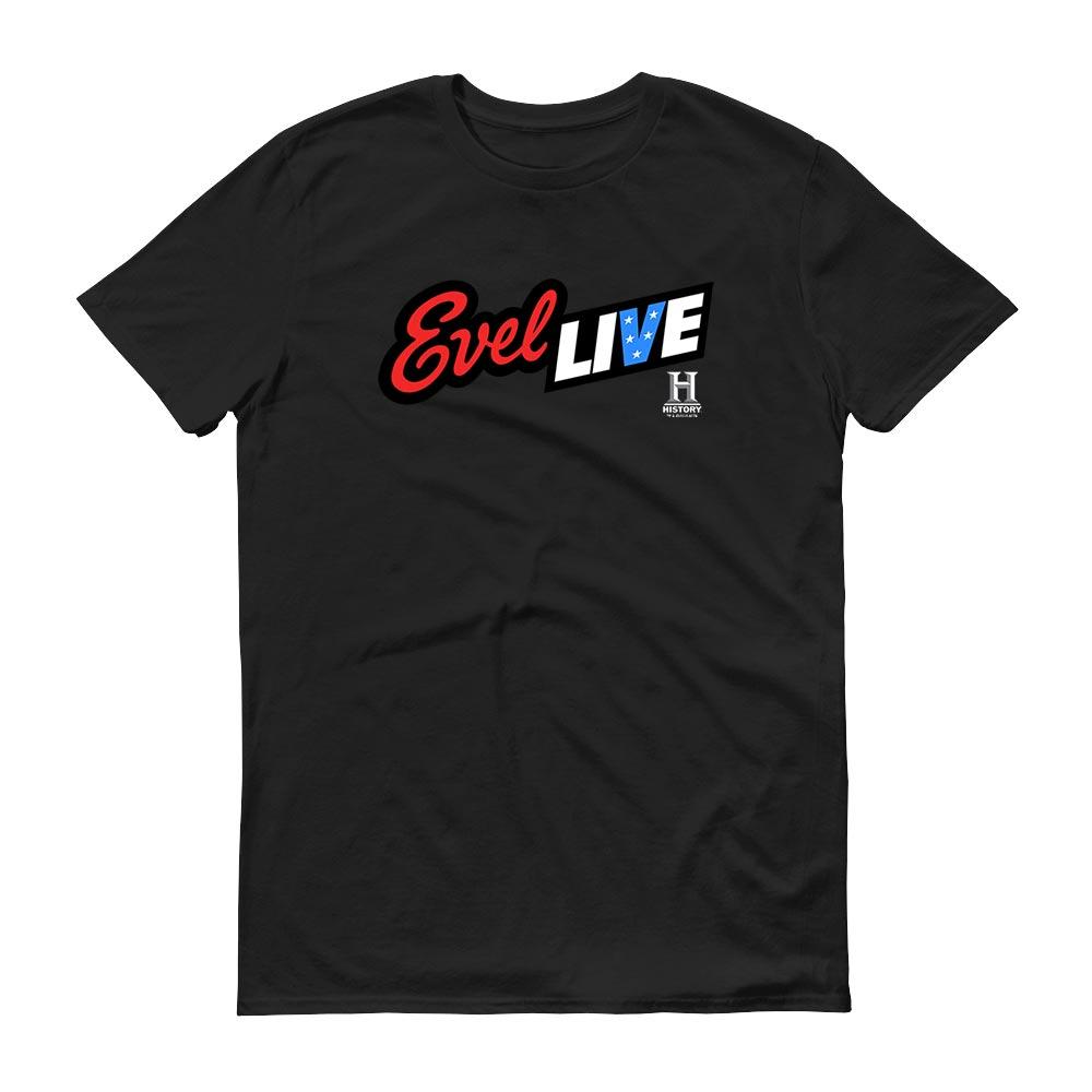 Evel Live Adult Short Sleeve T-Shirt