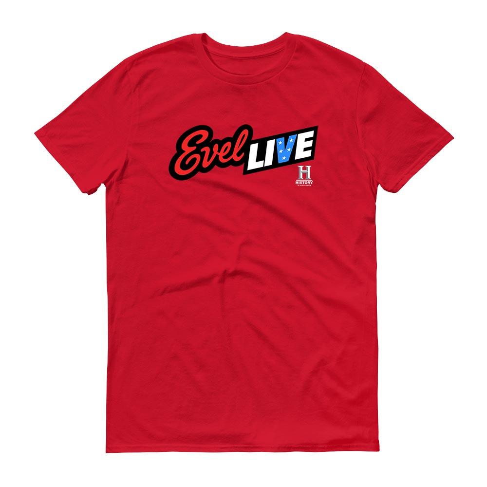 Evel Live Adult Short Sleeve T-Shirt