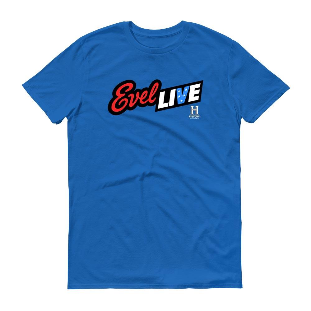Evel Live Adult Short Sleeve T-Shirt