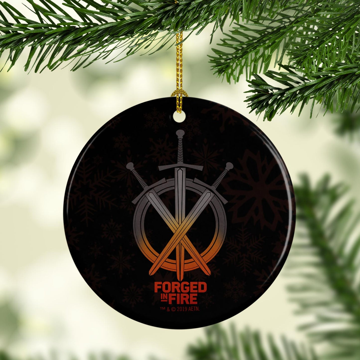 Forged in Fire Swords Double-Sided Ornament