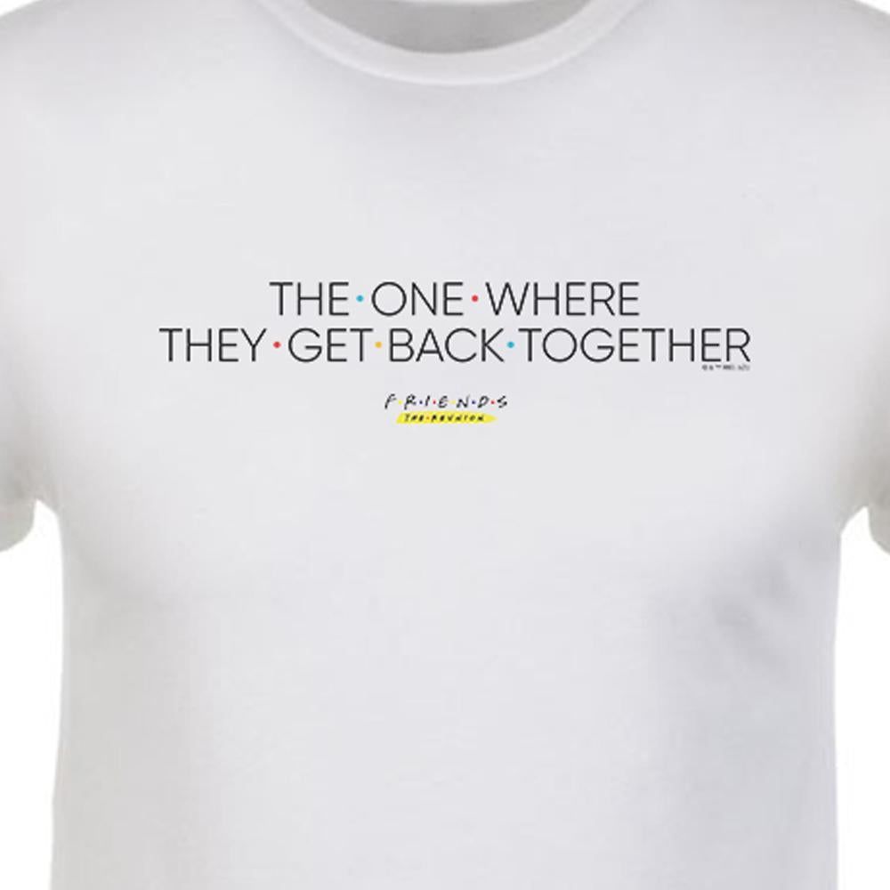 Friends Friends Reunion The One Where Adult Short Sleeve T-Shirt