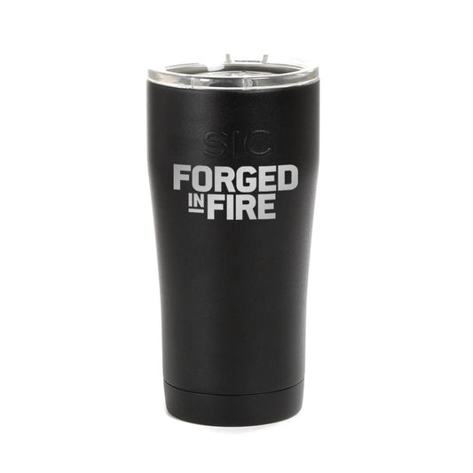 Forged in Fire Logo Laser Engraved SIC Tumbler