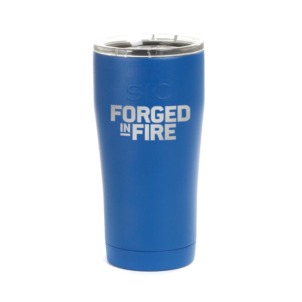 Forged in Fire Logo Laser Engraved SIC Tumbler
