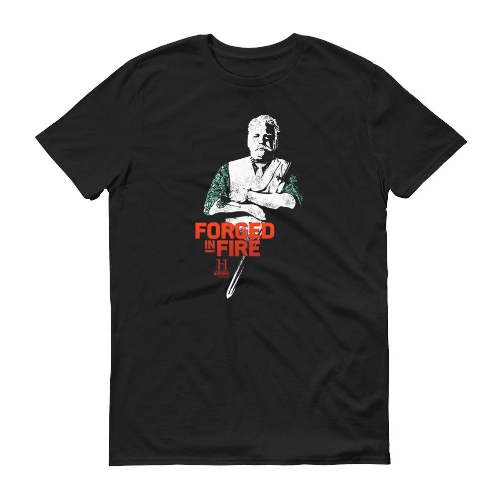 HISTORY Forged in Fire Series David Men's Short Sleeve T-Shirt