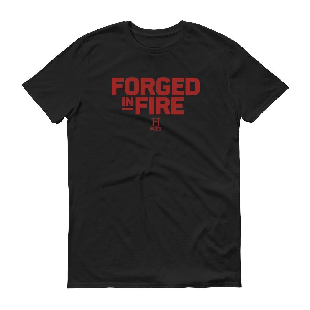 HISTORY Forged In Fire Series Logo Men's Short Sleeve T-Shirt