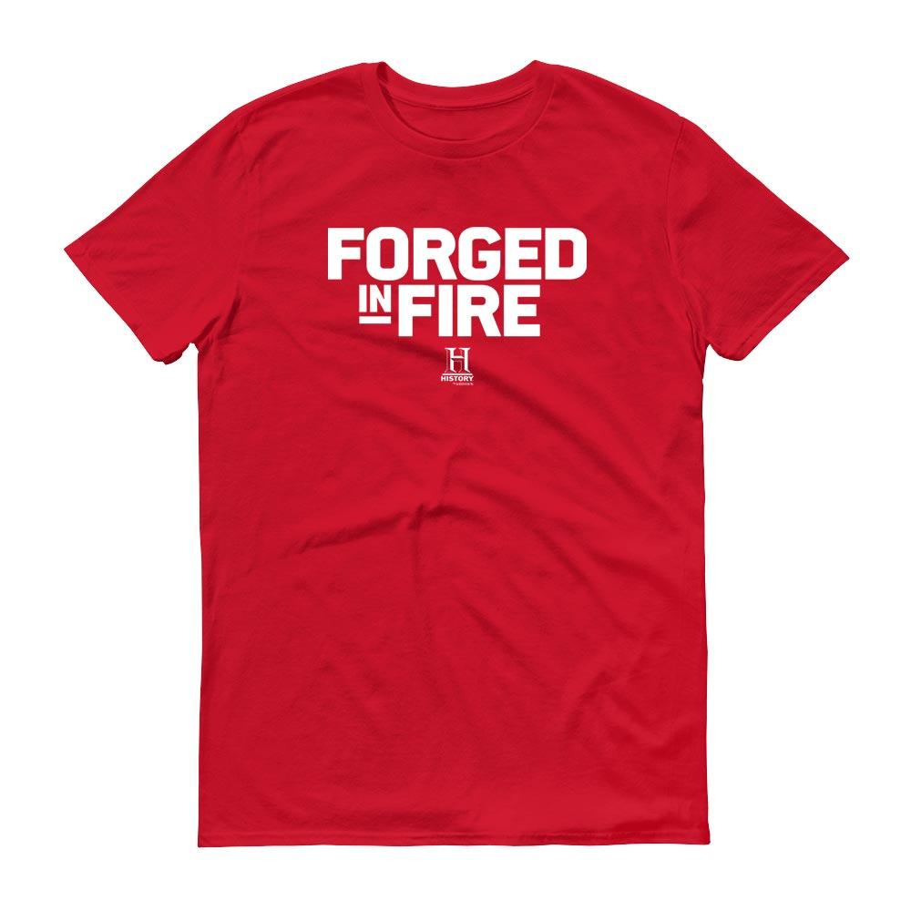 HISTORY Forged In Fire Series Logo Men's Short Sleeve T-Shirt
