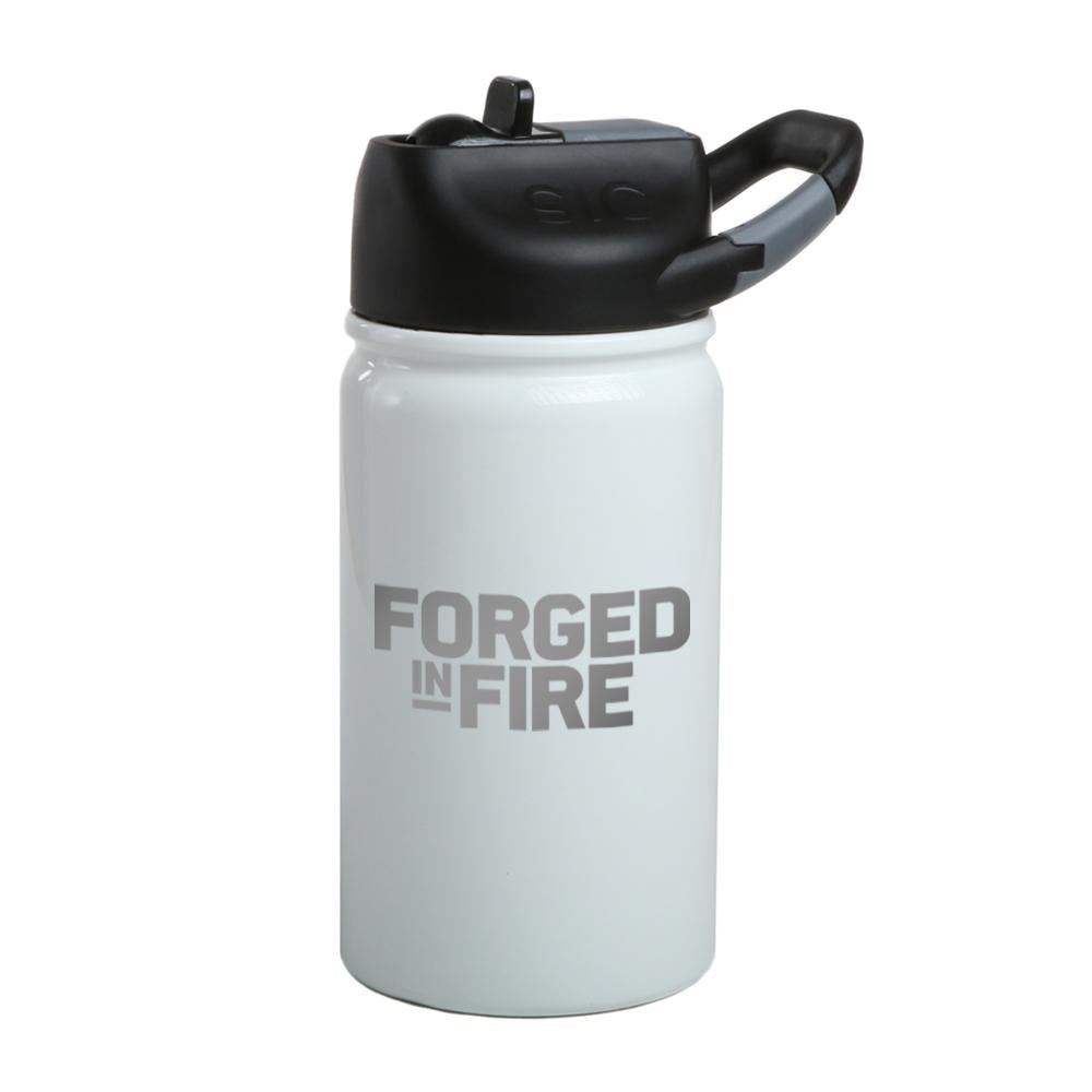 Forged in Fire Logo Laser Engraved SIC Water Bottle