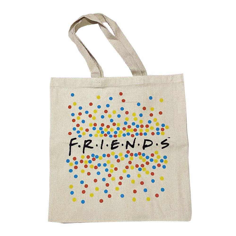 Friends Polka Dot Logo Tote Bag