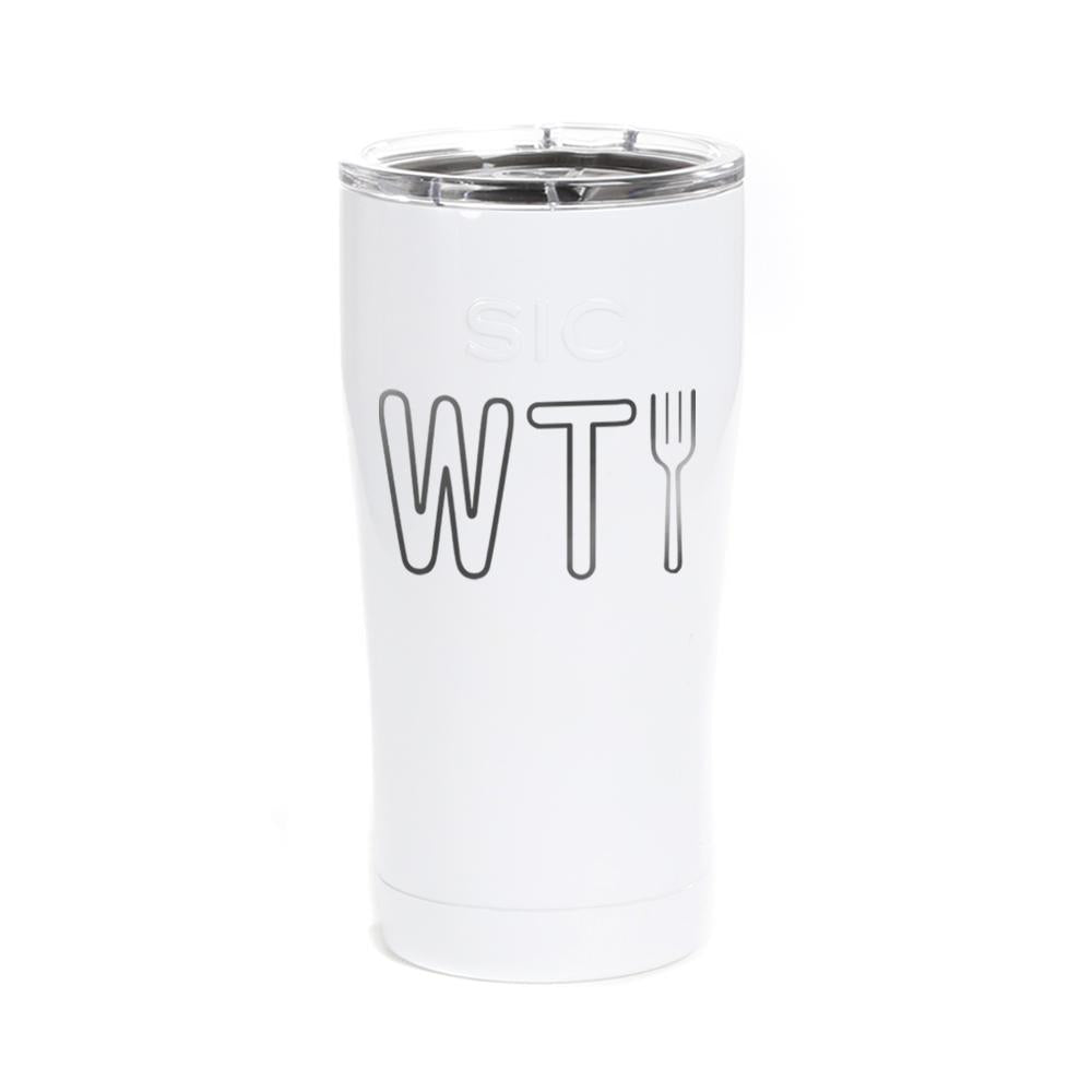 The Good Place WTFork Laser Engraved SIC Tumbler