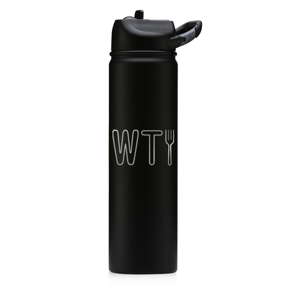 The Good Place WTFork Laser Engraved SIC Water Bottle