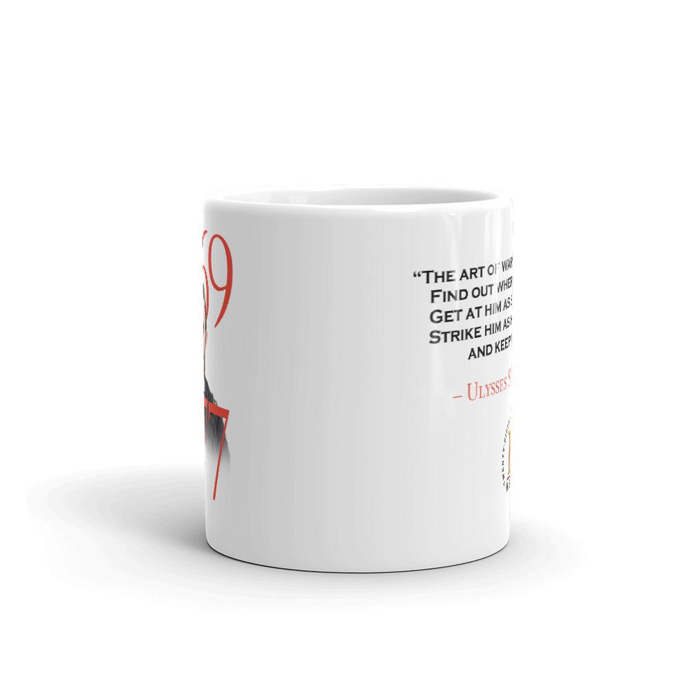Ulysses S. Grant Art of War White Mug