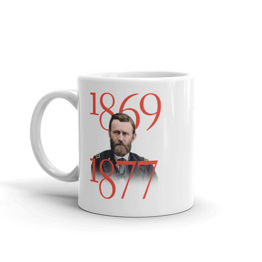 Ulysses S. Grant Art of War White Mug