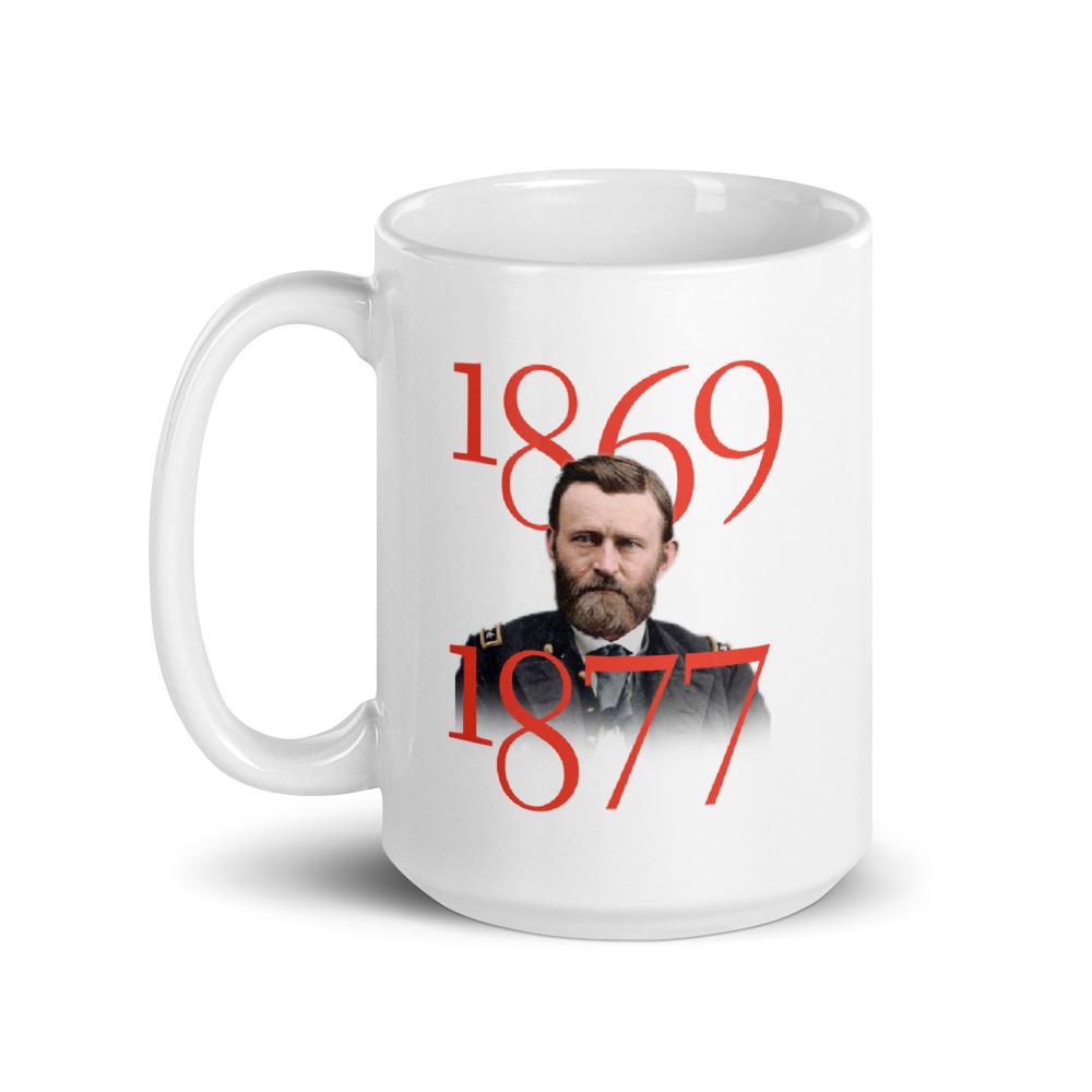 Ulysses S. Grant Art of War White Mug