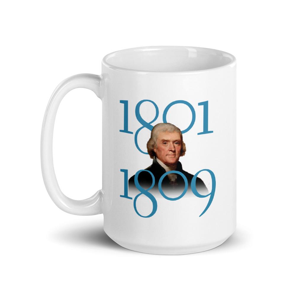 Thomas Jefferson Bad Government White Mug