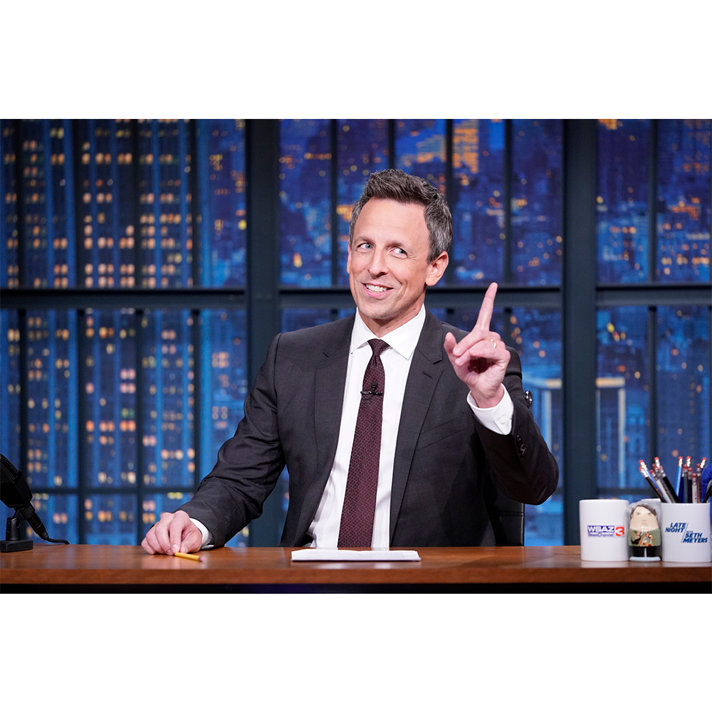 Late Night with Seth Meyers Official On-Air Logo Mug