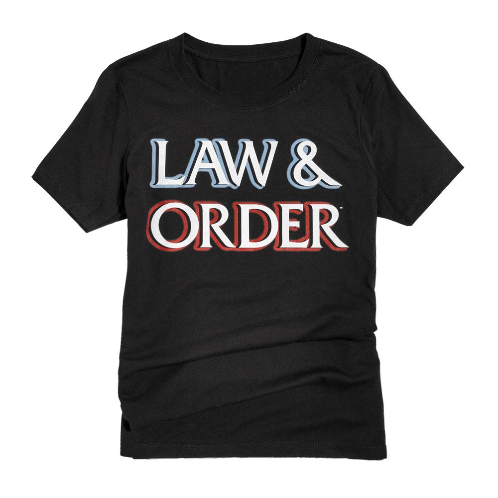Law and Order Men's Logo Tee