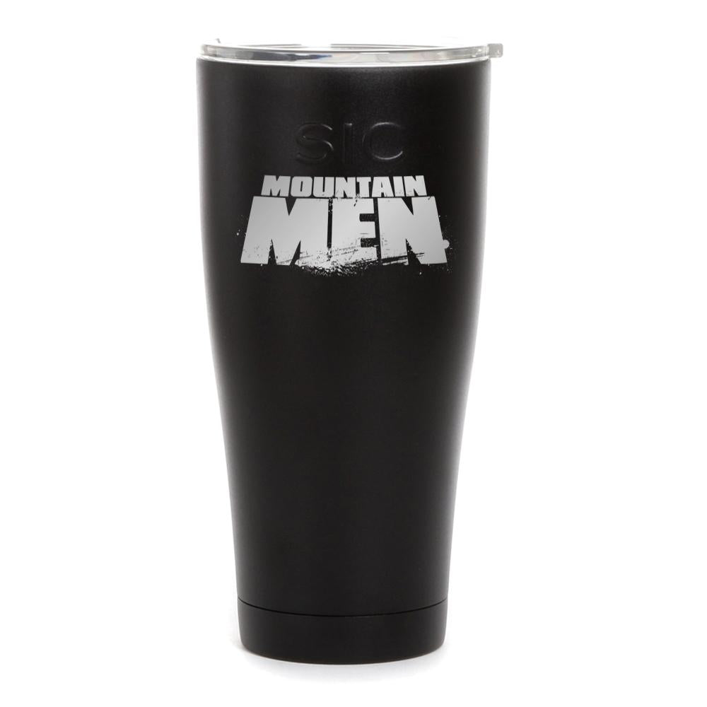 Mountain Men Logo Laser Engraved SIC Tumbler