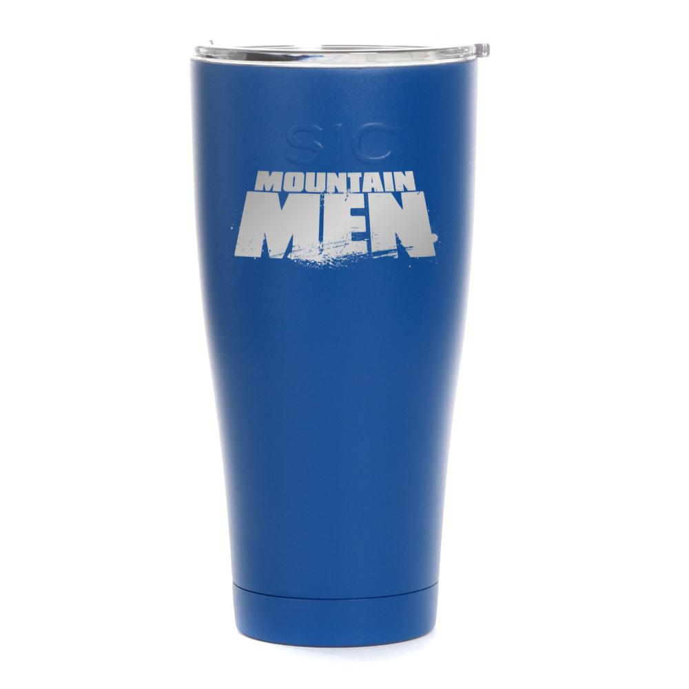Mountain Men Logo Laser Engraved SIC Tumbler