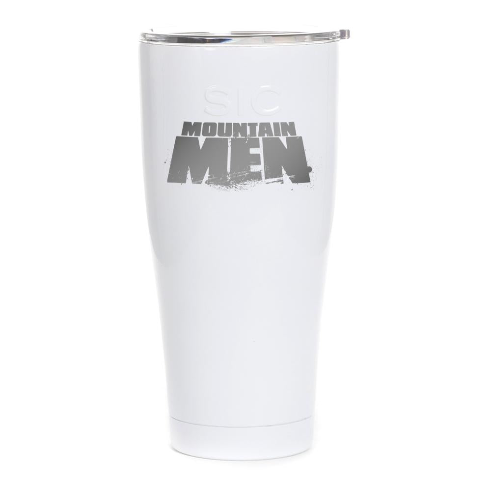 Mountain Men Logo Laser Engraved SIC Tumbler