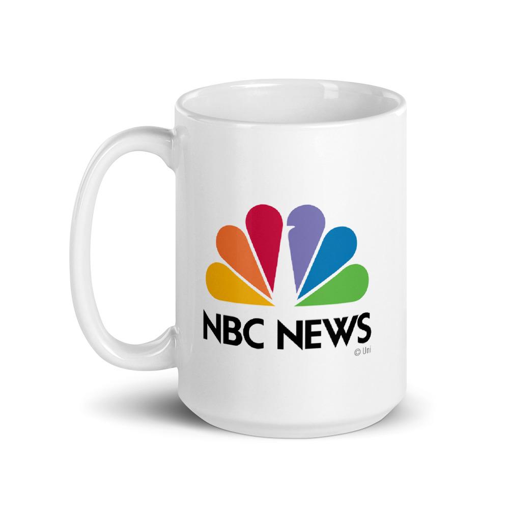 NBC News Logo White Mug