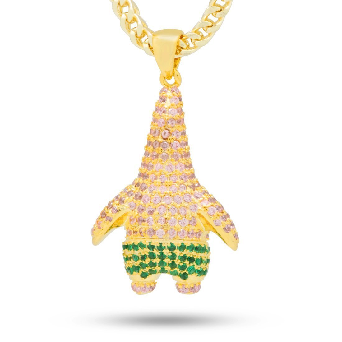 SpongeBob X King Ice - Iced Patrick Necklace - SpongeBob SquarePants Official Shop