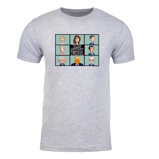 Our Cartoon President Shady Bunch Adult Short Sleeve T-Shirt