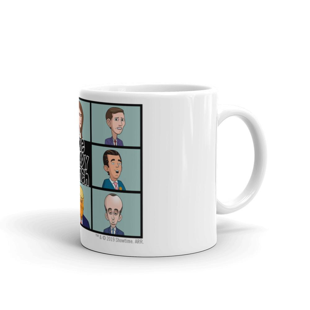 Our Cartoon President Shady Bunch White Mug | Official CBS Entertainment Store