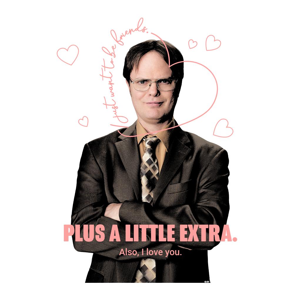 The Office Dwight's Love Quote Two-Tone Mug