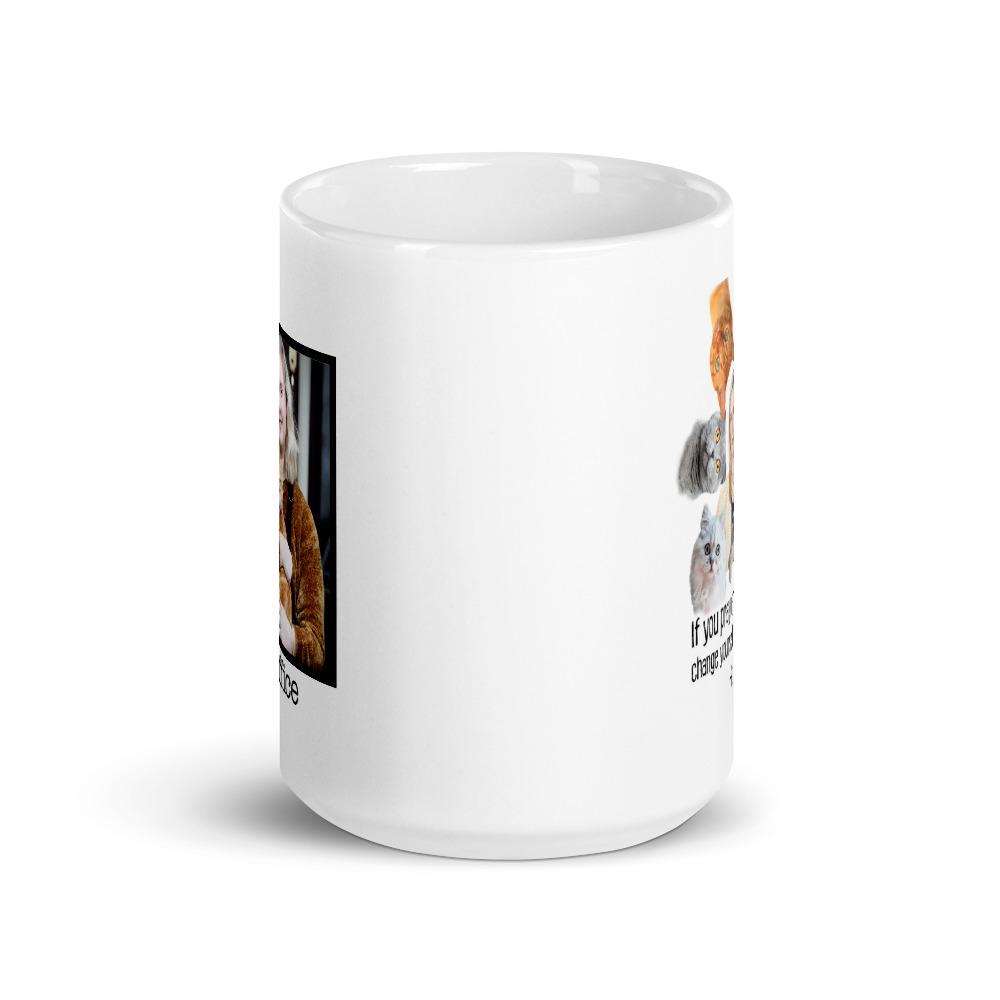 The Office Angela's Personalized Cat White Mug