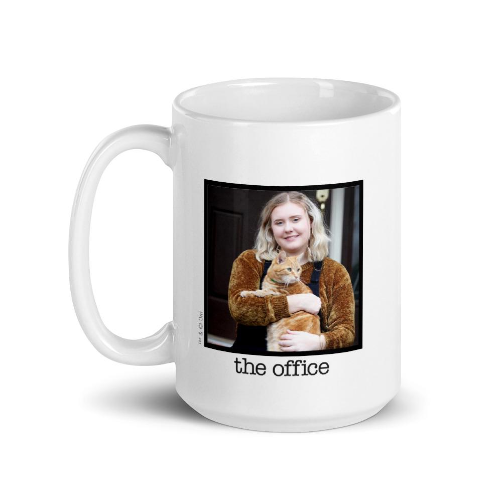 The Office Angela's Personalized Cat White Mug