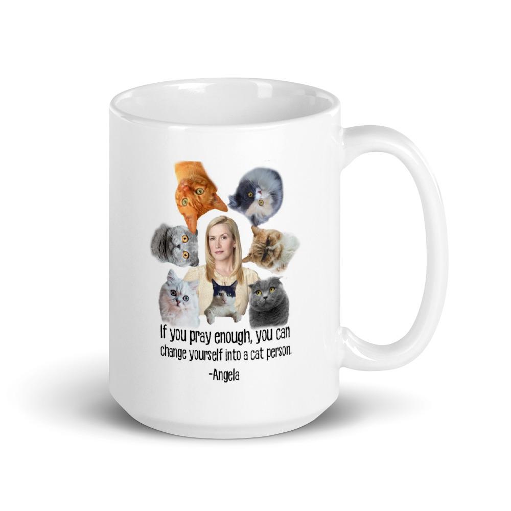 The Office Angela's Personalized Cat White Mug