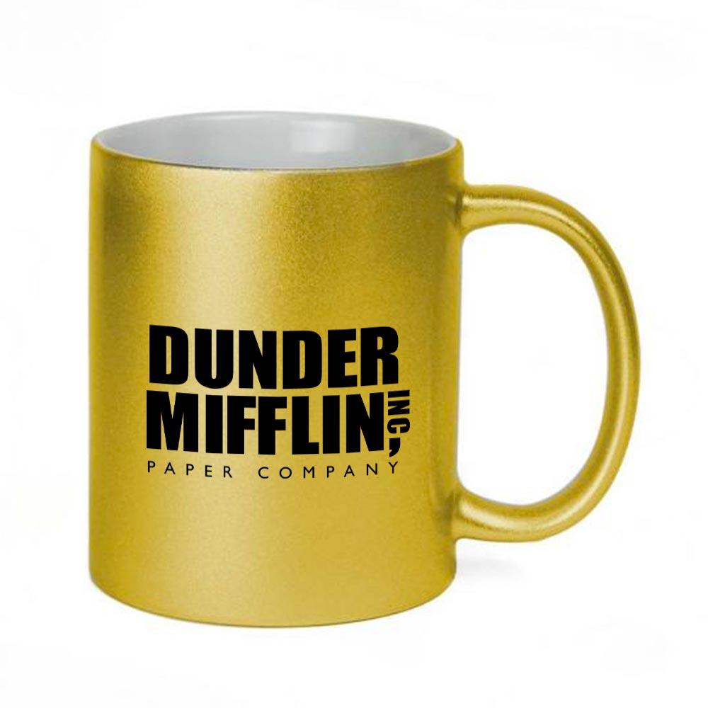 The Office Dunder Mifflin 11 oz Metallic Mug