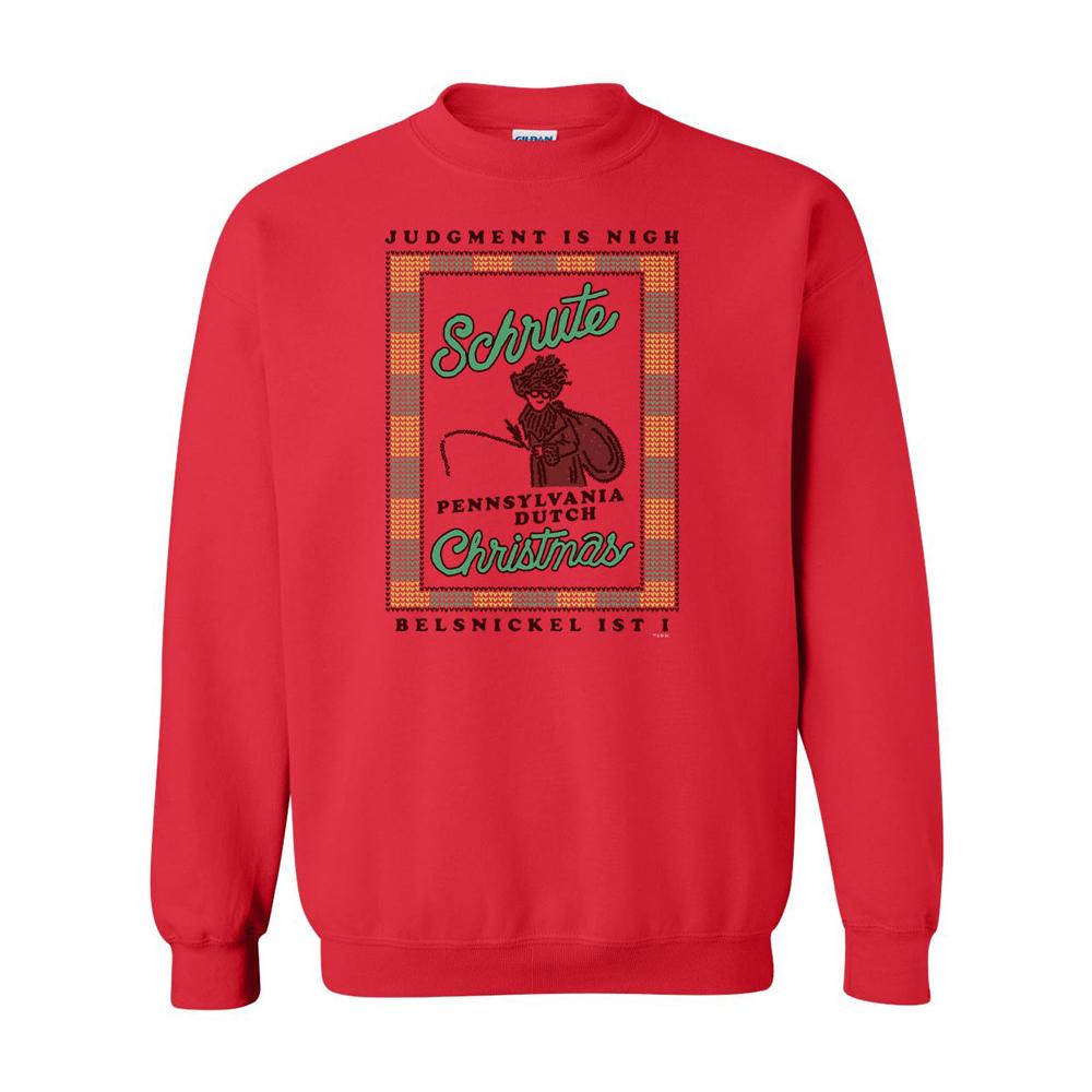 The Office Dwight Belsnickel Ugly Christmas Sweatshirt