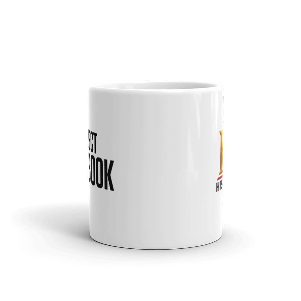 Project Blue Book Logo White Mug