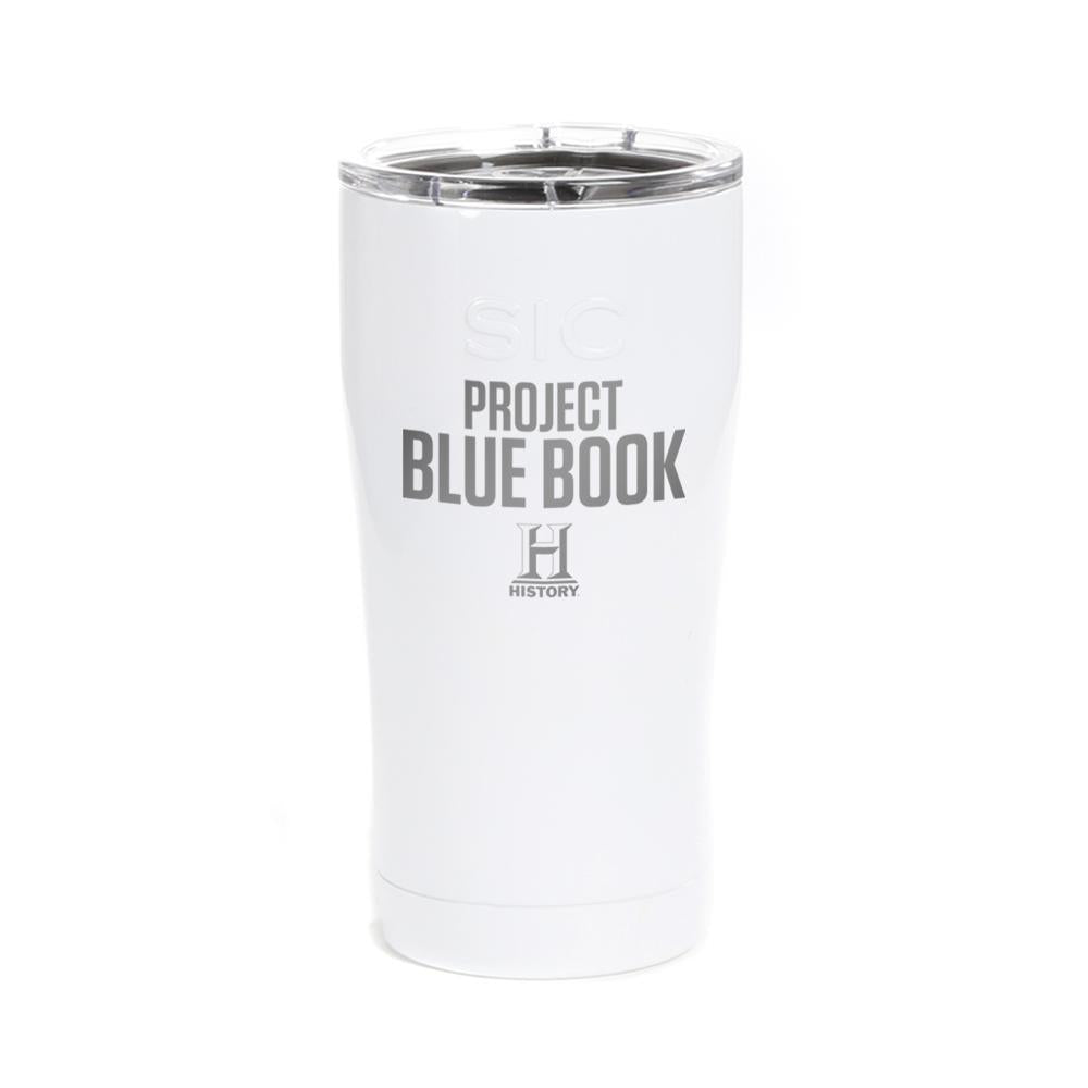 Project Blue Book Logo Laser Engraved SIC Tumbler