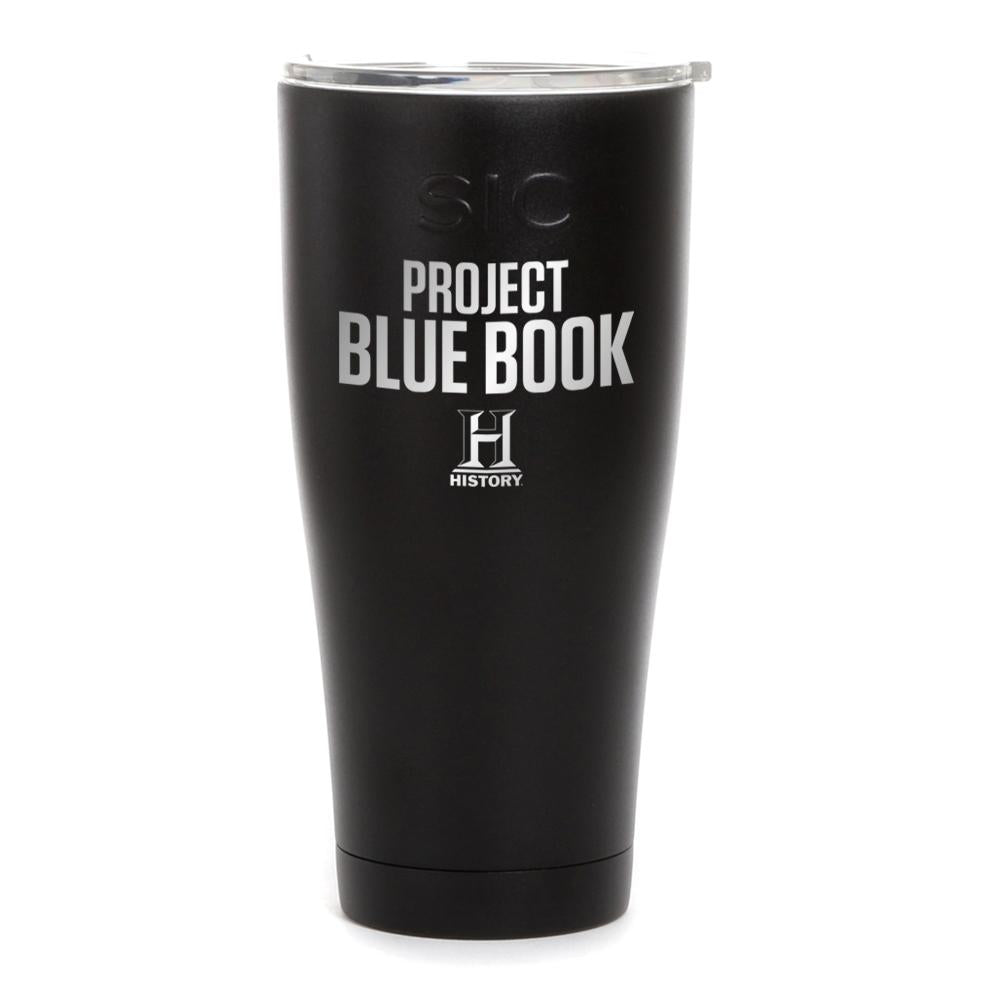Project Blue Book Logo Laser Engraved SIC Tumbler