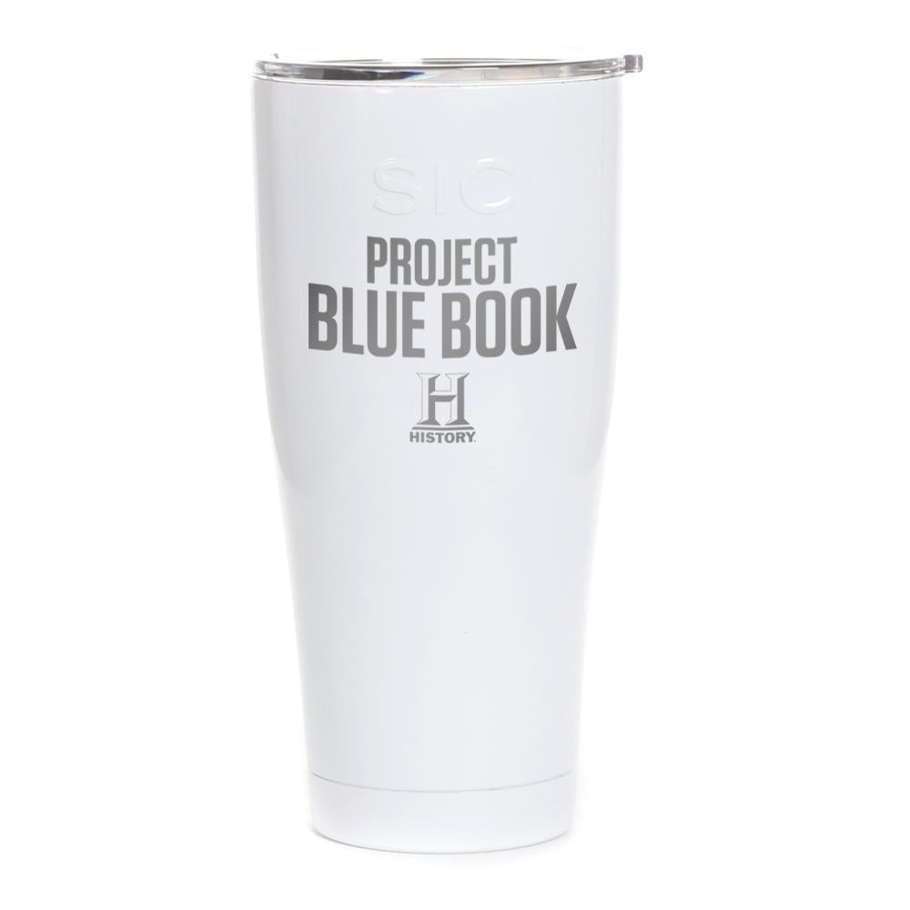 Project Blue Book Logo Laser Engraved SIC Tumbler