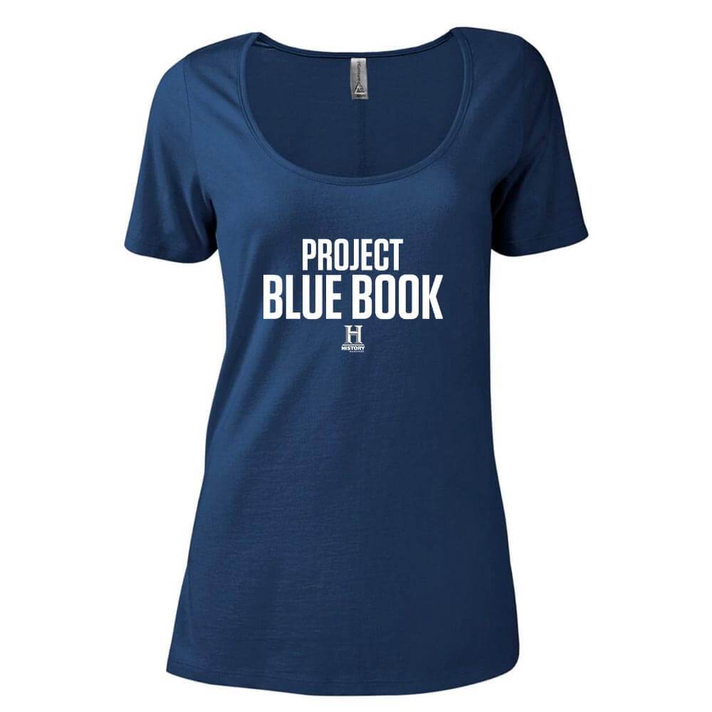 Project Blue Book Women's Relaxed Scoop Neck T-Shirt